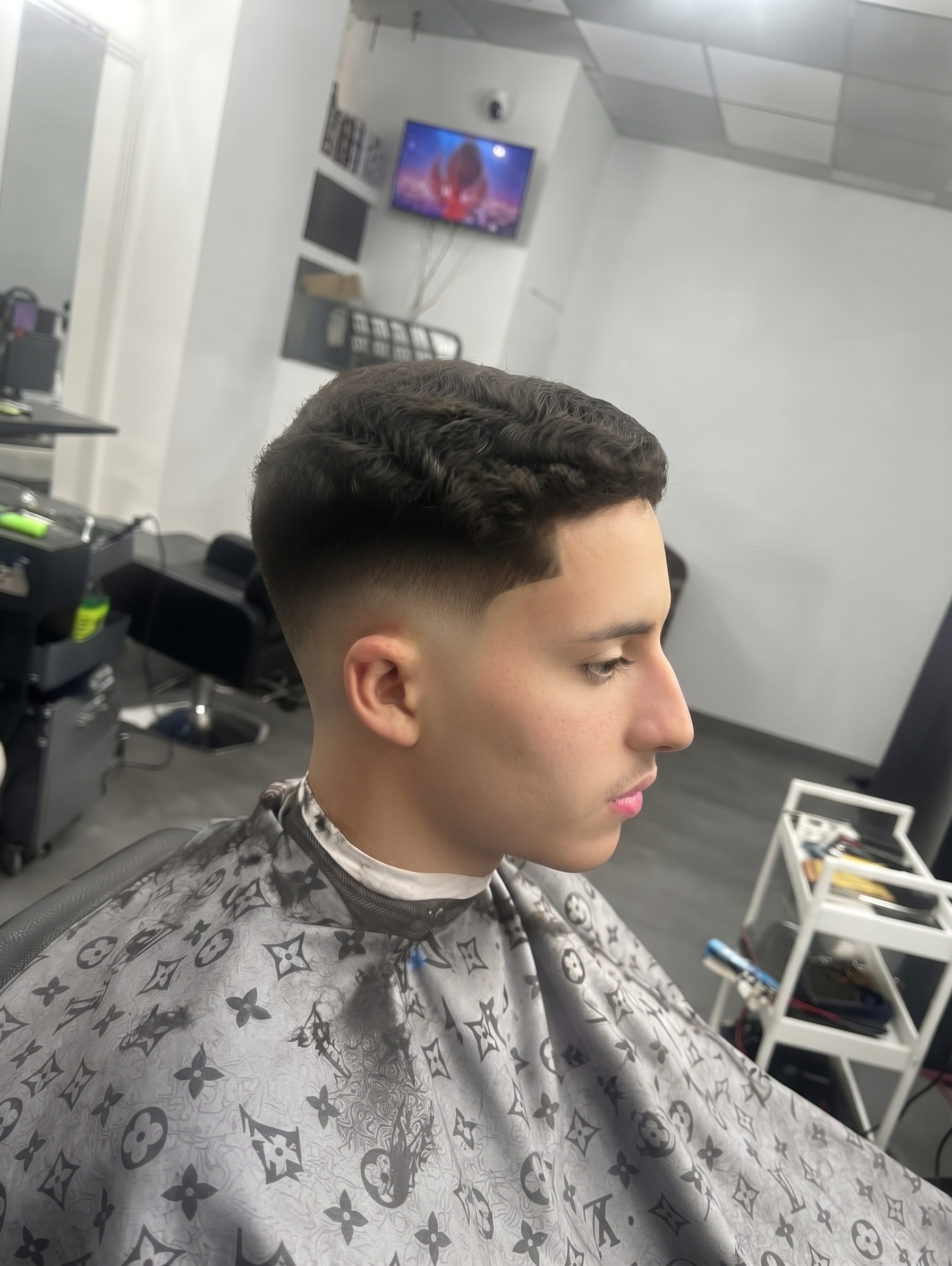Dégradé bas avec dessus texturé 249 Barber